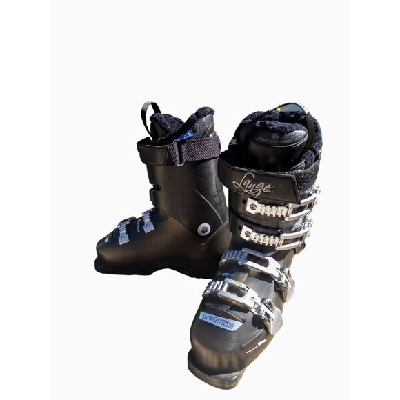 Lange Exclusive RX 80 LV Ski Boots Womens Narrow 24.5 US Size: 8 Black Like New - Picture 7 of 16